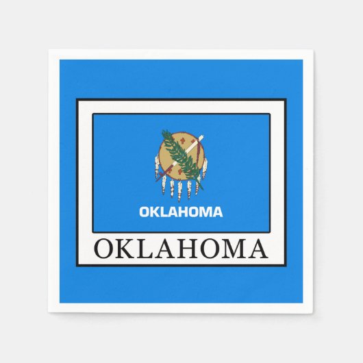 Serviette En Papier Oklahoma (Devant)