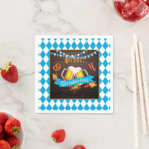 Serviette En Papier Oktoberfest Napkin