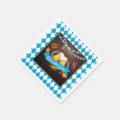 Serviette En Papier Oktoberfest Napkin (Coin)