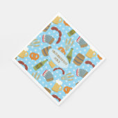 Serviette En Papier Oktoberfest nourriture et boisson (Coin)