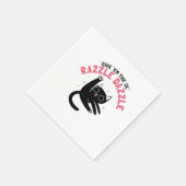 Serviette En Papier Ol' Razzle Dazzle_ Chat drôle (Coin)