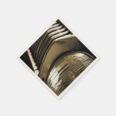 Serviette En Papier Old Classic Car Headlight (Coin)