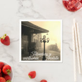 Serviette En Papier Old Train Station Adventure Paper Napkins (En situation)