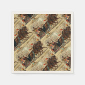 Serviette En Papier Older and Younger Sisters Ride - Mary Evans (Devant)