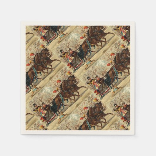 Serviette En Papier Older and Younger Sisters Ride - Mary Evans (Devant)