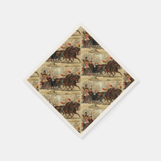 Serviette En Papier Older and Younger Sisters Ride - Mary Evans (Coin)