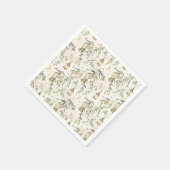 Serviette En Papier Olive & Lantern Islamic Party Napkins (Coin)