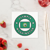 Serviette En Papier Olympia Washington (En situation)