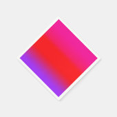 Serviette En Papier Ombre rouge violet magenta Festive (Coin)