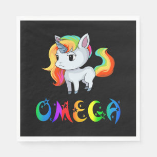 Serviette En Papier Omega Unicorn