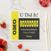 Serviette En Papier OMG U L'A Fait (En situation)