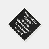 Serviette En Papier On L'Appelle Un Selfie (Coin)