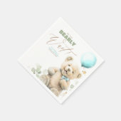 Serviette En Papier On peut attendre prématurément - mignon Baby showe (Coin)