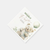 Serviette En Papier On peut attendre prématurément - mignon Baby showe (Coin)