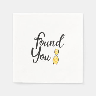 Serviette En Papier On vous a trouvé la partie ADN