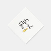 Serviette En Papier On vous a trouvé la partie ADN (Coin)