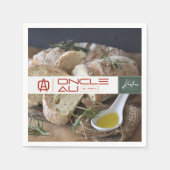 Serviette En Papier ONCLE ALI Papier Napkin (Devant)