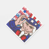 Serviette En Papier Oncle Sam (Coin)