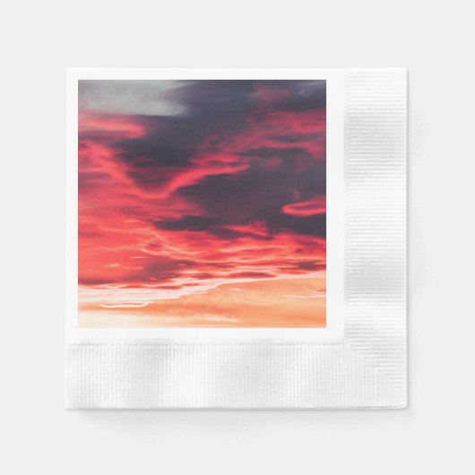 Serviette En Papier onde féline (Devant)