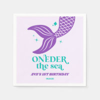 ONE der The Sea Mermaid 1er fête d'anniversaire