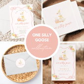Serviette En Papier One Silly Goose 1st Birthday