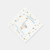 Serviette En Papier One Silly Goose Boys 1er Anniversaire (Coin)