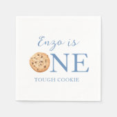 Serviette En Papier One Tough Cookie Birthday Napkins (Devant)