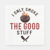 Serviette En Papier Only Smoke The Good Stuff (Devant)