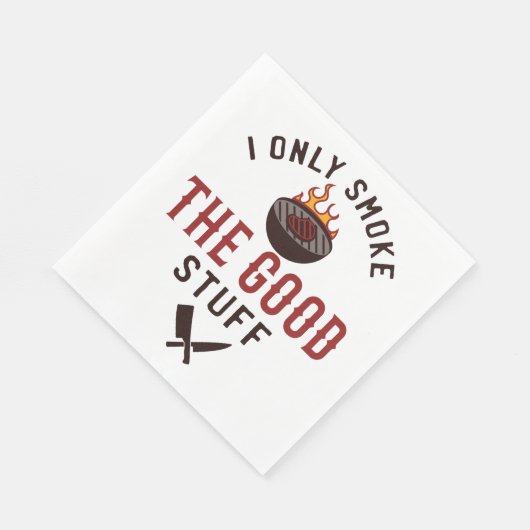 Serviette En Papier Only Smoke The Good Stuff (Coin)