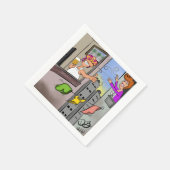 Serviette En Papier Oops Napkins (Coin)