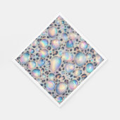 Serviette En Papier Opal Leopard Print Luxury Napkins (Coin)