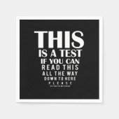 Serviette En Papier Ophtalmologie Médecine Chirurgie Chirurgien Oeil D (Devant)