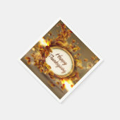 Serviette En Papier Options bon thanksgiving 3 (Coin)