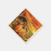 Serviette En Papier Options d'image bon thanksgiving 2 (Coin)