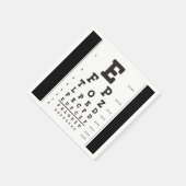 Serviette En Papier Optométrie Papier optique Napkin (Coin)