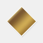 Serviette En Papier Or brillant (Coin)