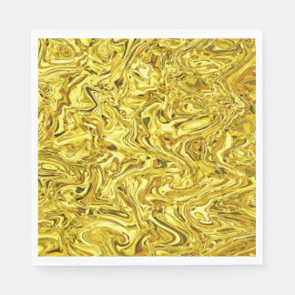 Serviette En Papier or liquide