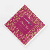 Serviette En Papier Or médiéval (Coin)