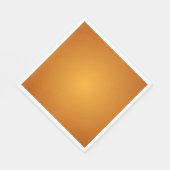 Serviette En Papier Orange doré Orange brûlé Brun doré (Coin)