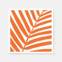 Orange feuille de palme