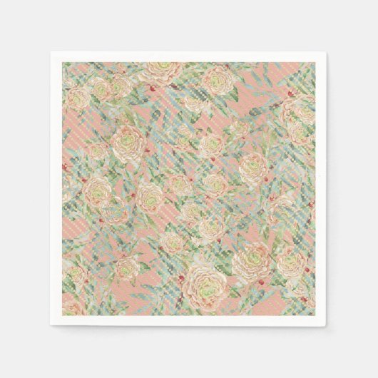 Serviette En Papier Orange Fruit (Devant)