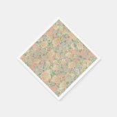 Serviette En Papier Orange Fruit (Coin)
