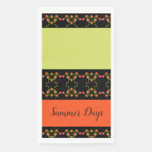 Orange Noir Et Jaune