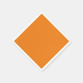 Serviette En Papier Orange Perse, Sable Brown, Tan, (Coin)