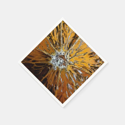 SERVIETTE EN PAPIER ORANGES (Coin)