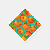 Serviette En Papier Oranges (Coin)