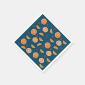 Serviette En Papier Oranges et cannelle (Coin)