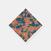 Serviette En Papier Oranges Fausses (Coin)