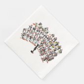 Serviette En Papier Orchestra (Coin)