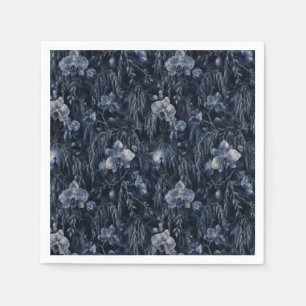Serviette En Papier Orchidées fantômes et saule pleureur Frost de cime